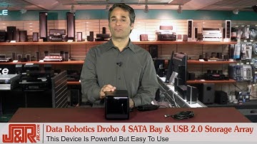 Data Robotics DRO4DD10 Drobo 4 SATA Bay FW800 & USB 2.0 Storage Array Enclosure