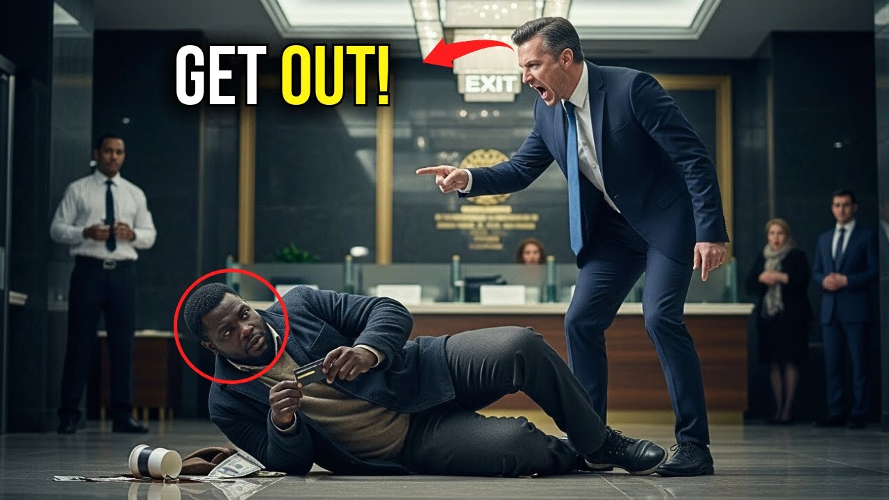 The CEO KICKED The BLACK Homeless Man Out Of The BANK...Not Knowing He Was The Founder of The BANK!