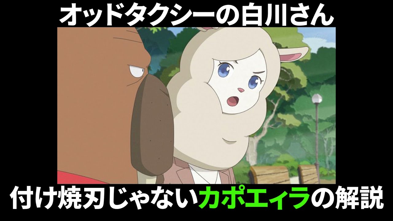 オッドタクシー白川さんのカポエイラ解説 Youtube