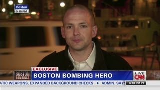 Boston Bombing Hero: "I saw humanity at its finest"