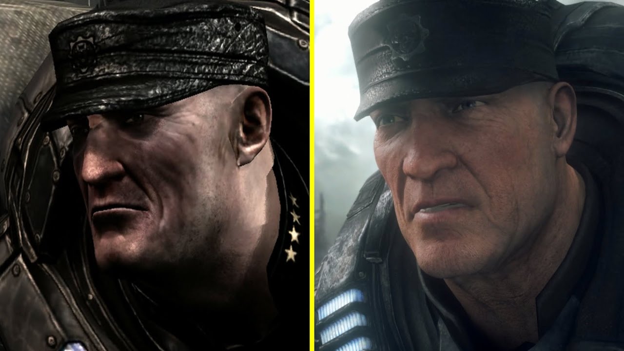 Gears of War 2 Comparison - Xbox 360 vs. Xbox One X 