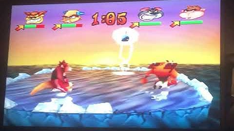 Crash Bash: Polar Panic Crystal Challenge