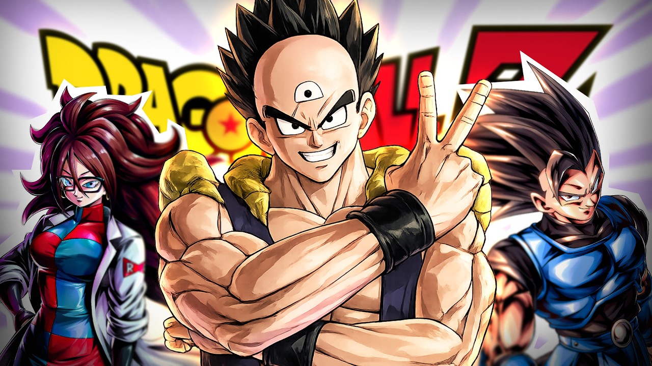 6 PERSONNAGES dans les jeux DRAGON BALL Z