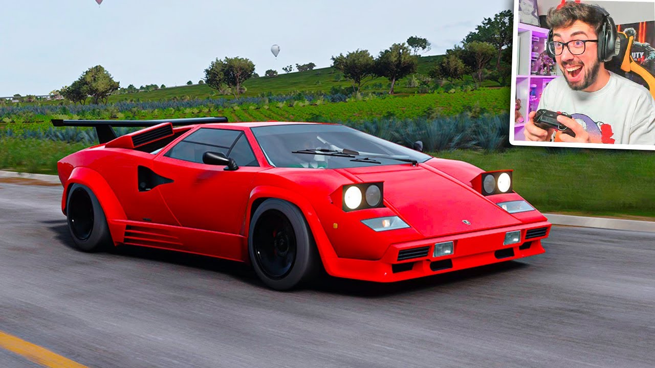 TUNEANDO EL COUNTACH EN FORZA HORIZON 5 😍 YouTube