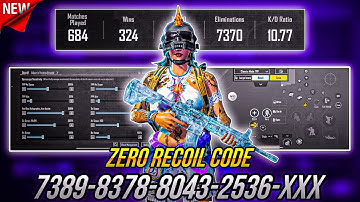 NEW UPDATE 3.5 🔥 BEST SENSITIVITY CODE + CONTROL SETTINGS PUBG MOBILE/BGMI