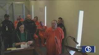 VIDEO: Colchester man who killed wife, three kids faced a judge