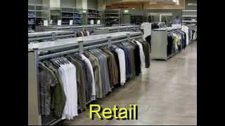 Metalsistem Hanging Rail Storage and Shelving