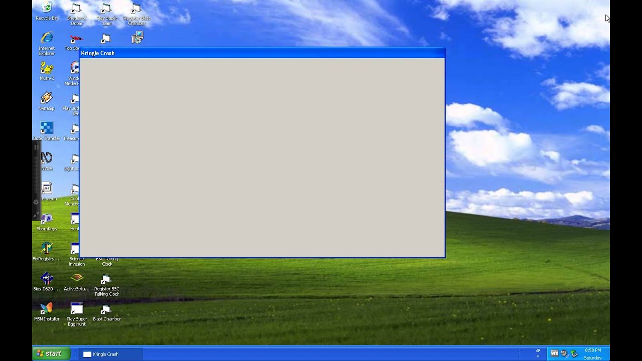 Let's play Kringle Crash, an audio game for the blind.