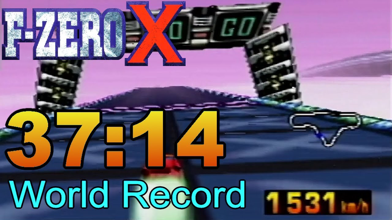 WORLD RECORD F-ZERO X Grand Prix Speedrun in 37:14 - YouTube