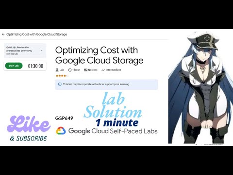 Optimizing Cost with Google Cloud Storage || GSP649 || Qwiklabs Arcade ...