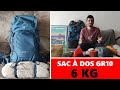 Sac  dos gr10  6 kg 