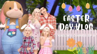 Easter Day Vlog!(breakfast, egg hunt, easter bunny, spend time with family) | Kaelin's Diaries EP 9