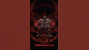 the Mancubus is as FAT as he is deadly ☠️ #doomguy #doomslayer #doom #doom64 #1997