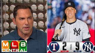 (FULL) Mlb Central | "JUDGE ERA BEGINS" - Mark Derosa Reacts Yankees Defeat Rangers 9-2