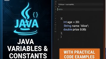 Day6- Learn Variables and Constants in Java in 10 Minutes!   2025