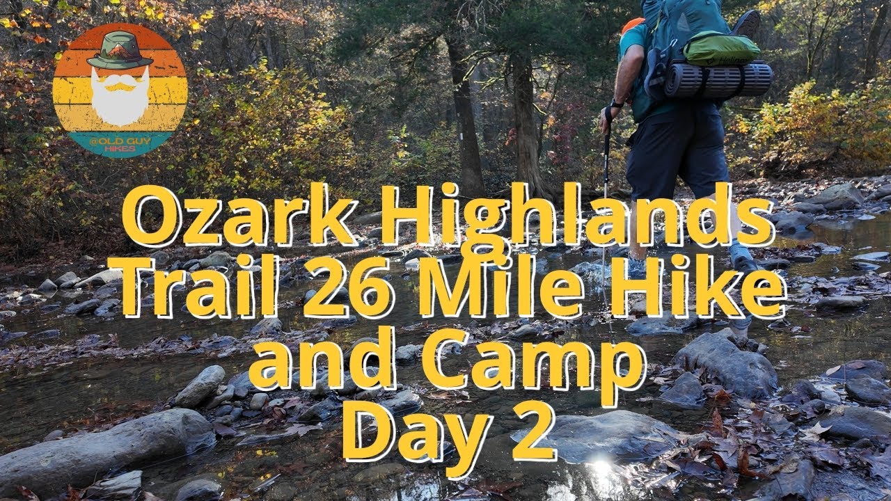 Поход с рюкзаком по тропе Озарк-Хайлендс в одиночку | День 2: Неудачный переход через ручей и дол...