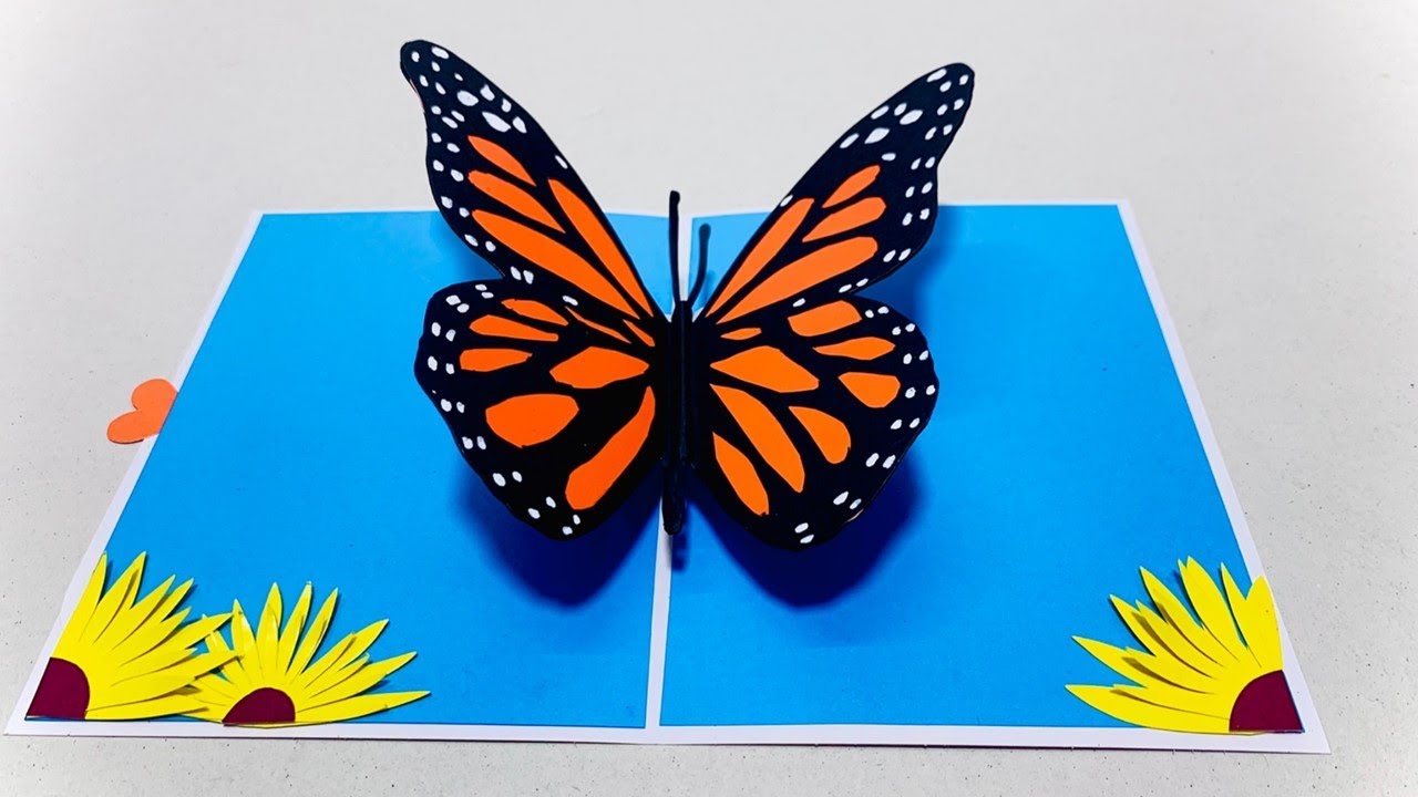 Butterfly Pop Up Card Diy