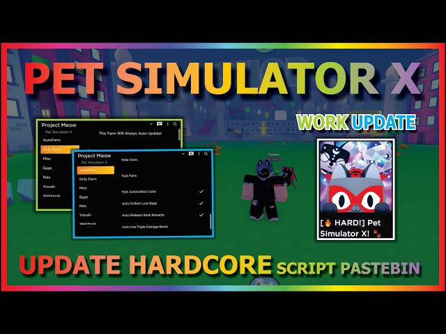 NEW Update Auto Farm Script In Pet Simulator X #psxscript #petsimxsccr