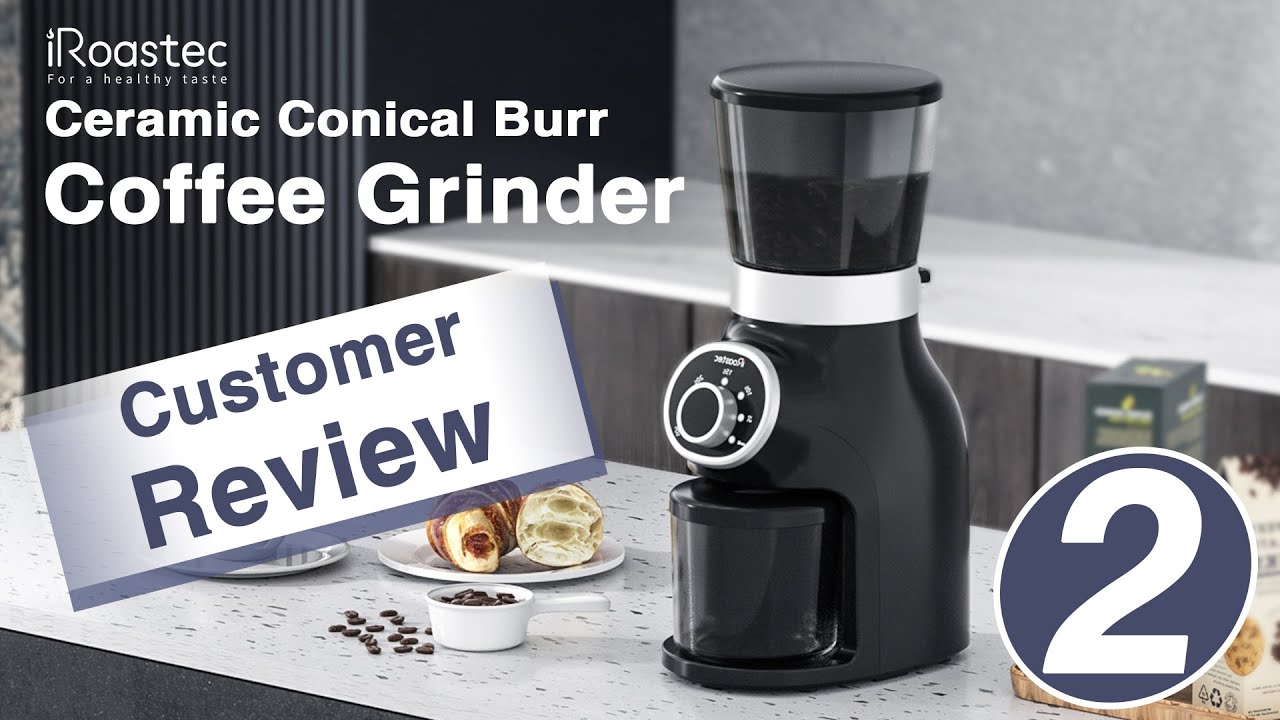 iRoastec Ceramic Conical Burr Coffee 