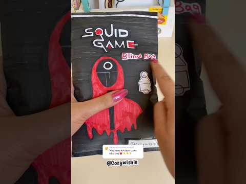 Squid Game Blind Bag ASMR 🦑