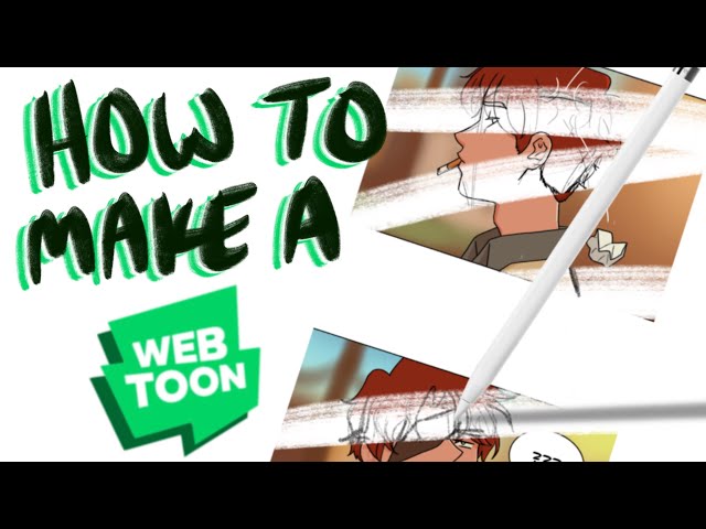 Beginner Guide to Making a WEBTOON - My Process! class=