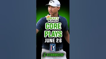 Draftkings PGA DFS CORE PLAYS Rocket Mortgage Classic! | PGA DFS Picks | SPECIAL OFFER!