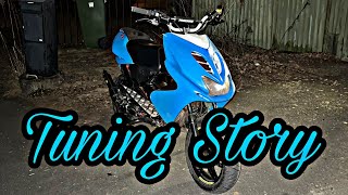 Yamaha Aerox 70cc Tuning Story! #aerox
