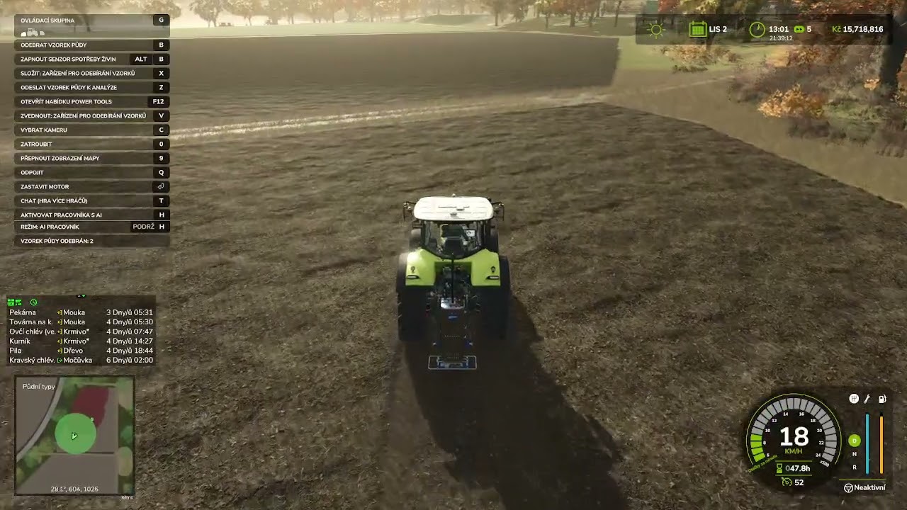 (CZ/SK) FS25 - Riverbend Springs - Precizní farmaření