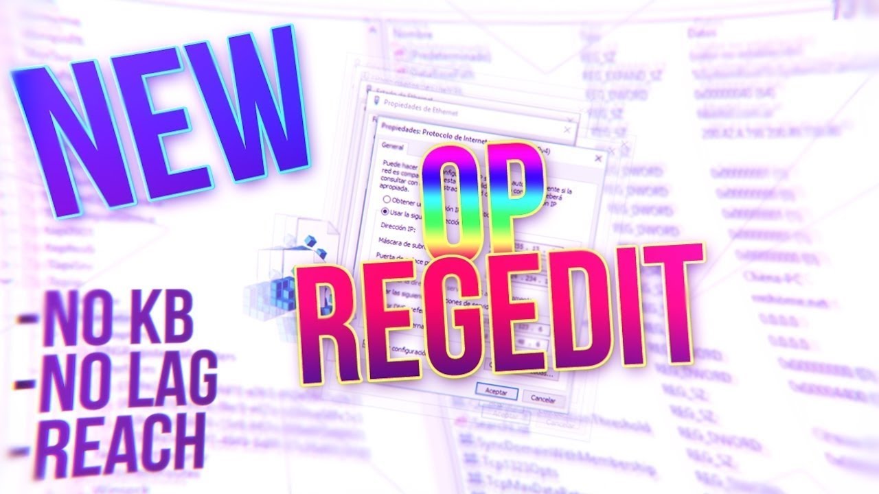 REGEDIT PRIVATE✓ Reach OP✓ / NO KB✓ / Destroy✓ / +4 Blocks✓