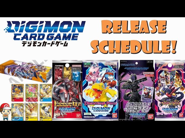 The Complete Digimon TCG Buyer's Guide - Full Release Schedule! (BIG Update!) - YouTube The Complete Digimon TCG Buyer's Guide - Full Release Schedule! (BIG Update!) - YouTube