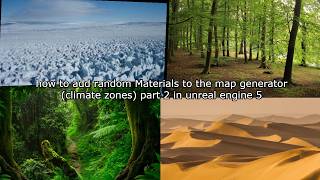 How to add random materials to the map generator (climate zones) part 2 in unreal engine 5