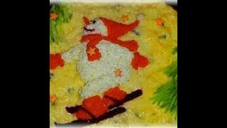 Новогодний закусочный тортик.Праздничный стол.Новогодний стол 2019.Салат свинья Новогодний закусочный тортик.Праздничный стол.Новогодний стол 2019.Салат свинья