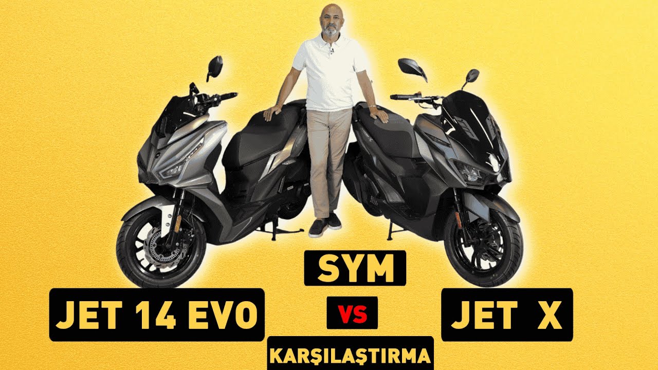SYM’nin İki Dev Modeli Karşı Karşıya! JetX mi EVO Plus mı?