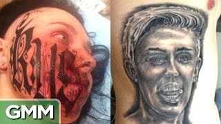 Top 5 Worst Tattoos (Love Edition)  RANKED