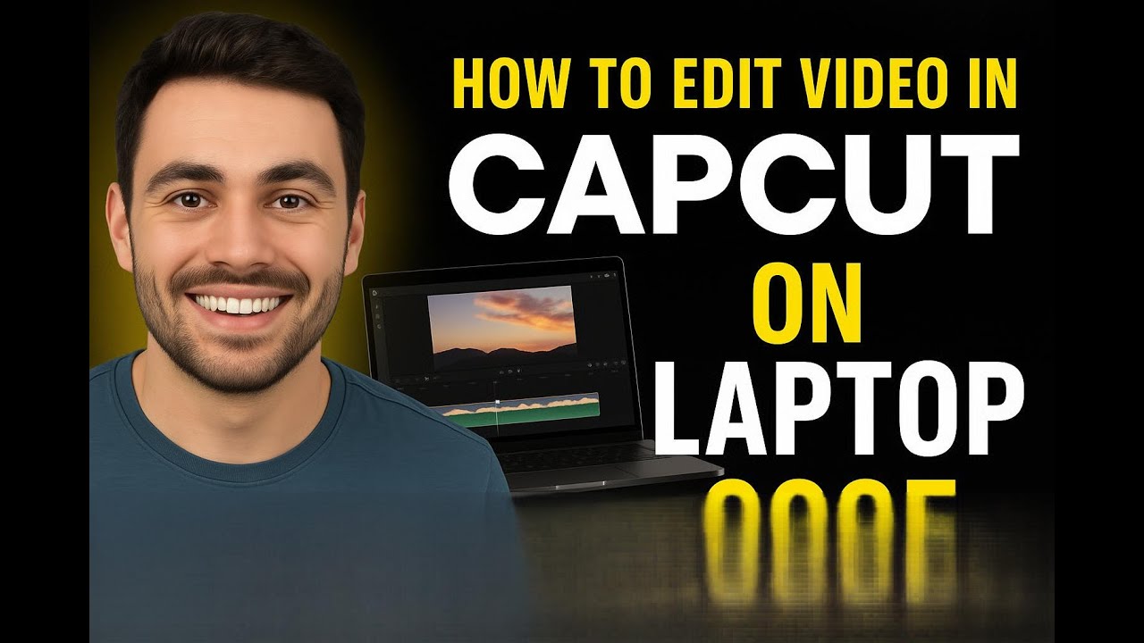how to edit video in capcut on laptop 2025 - YouTube