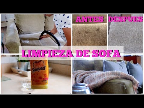 SENCILLO TRUCO PARA QUITAR MANCHAS DE SILLÓN |ZulmaDIY