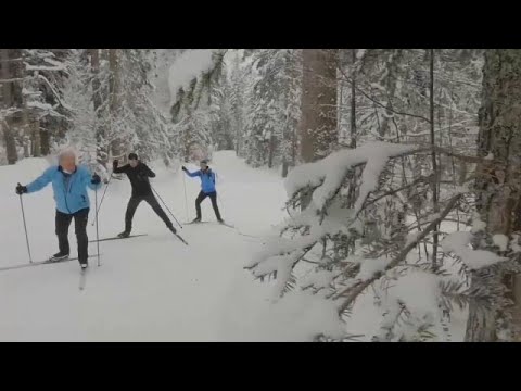 Videó: Hótalpas és sífutás New Hampshire-ben