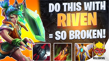 WILD RIFT | New BROKEN Riven Build! (CRIT RIVEN!) | Challenger Riven Gameplay | Guide & Build