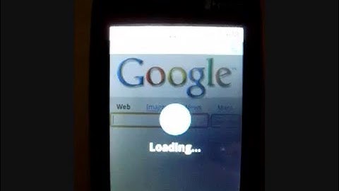 Google Android working on a HTC TyTN II