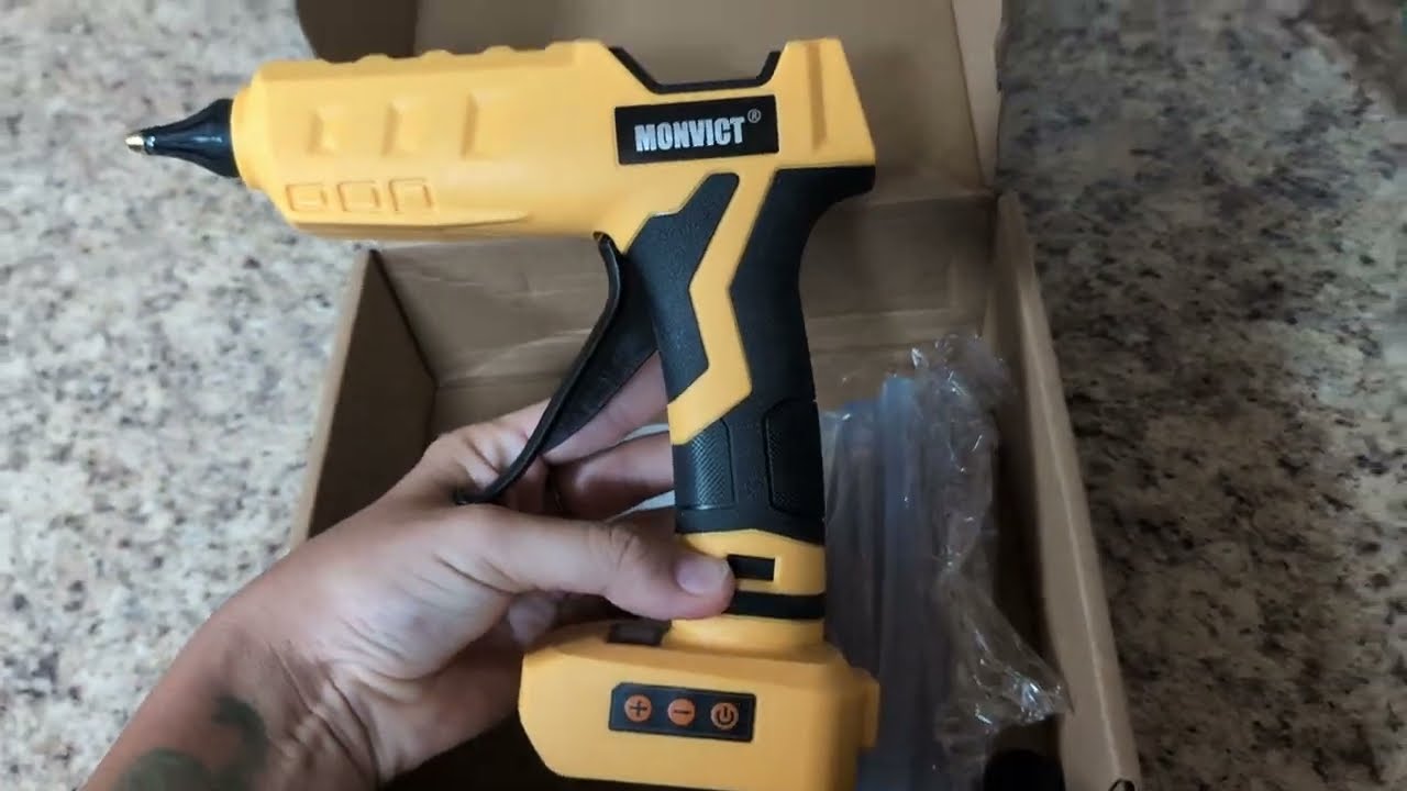 Cordless Crafting Freedom – MONVICT Glue Gun for DEWALT 20V Review