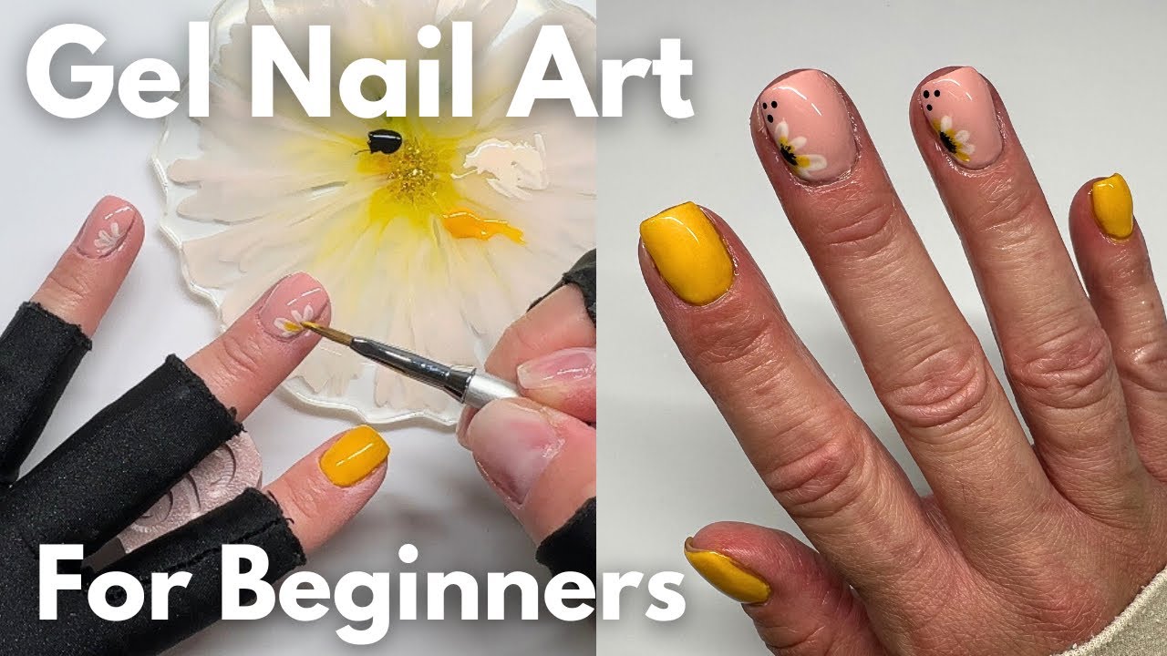 HOW TO: GEL NAIL ART ON SHORT NAILS FOR BEGINNERS | *new Zillabeau brand review