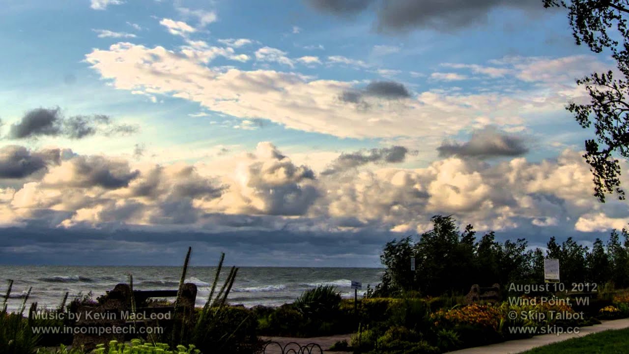 Lake Michigan Cloud Time Lapse - YouTube