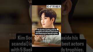 Did you know... Kim Soo Hyun is a multiple Baeksang Art Awards winner?