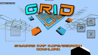 GRID SkyWars Map MCPE/Bedrock Download 