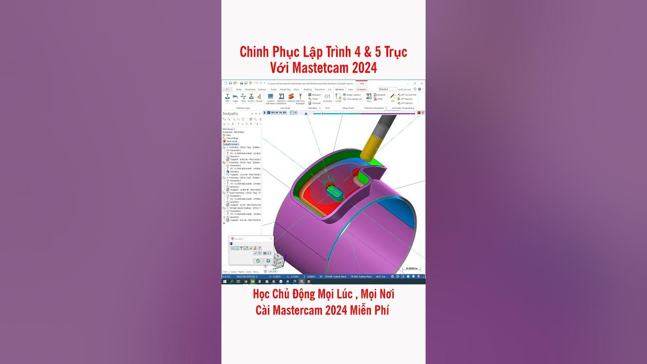 Tài Liệu Mastercam 2024 Lập Trình 45 trục YouTube