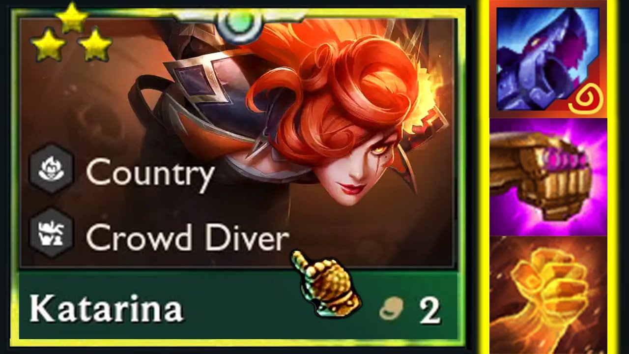 This ranged Katarina is so FUN! ⭐⭐⭐ ft. 6 Crowd Diver + Fishbones
