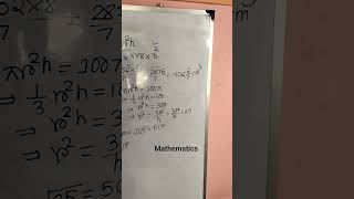 Mathematics board work class 10 #reels #maths