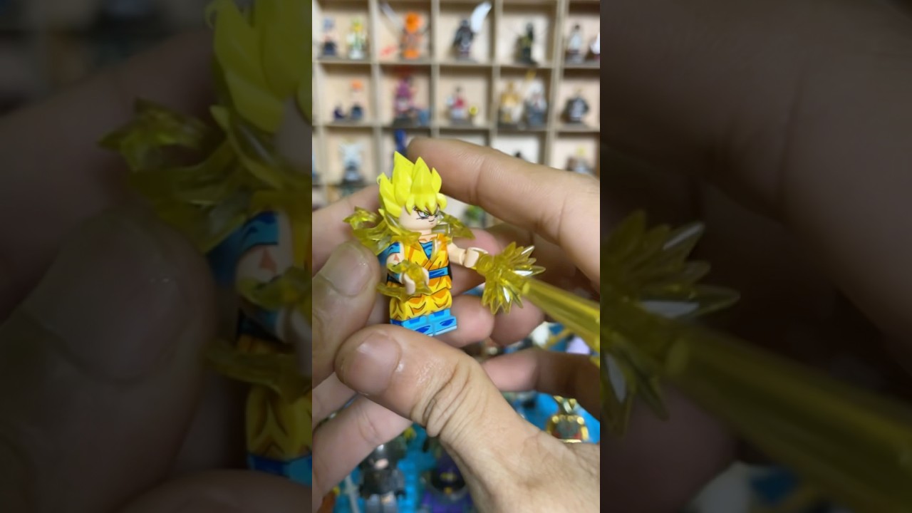 This LEGO Son Goku Minifigure Looks Just Like the Anime 