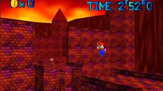 SM64 Star Revenge Redone v2.0 - Burning Lava Fort short cut screenshot 1