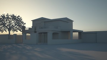 Tutorial No.78 : VRAYforC4D 3.4 Free Lighting Course | Physical Sun & Sky | (Part  5 of 8 )
